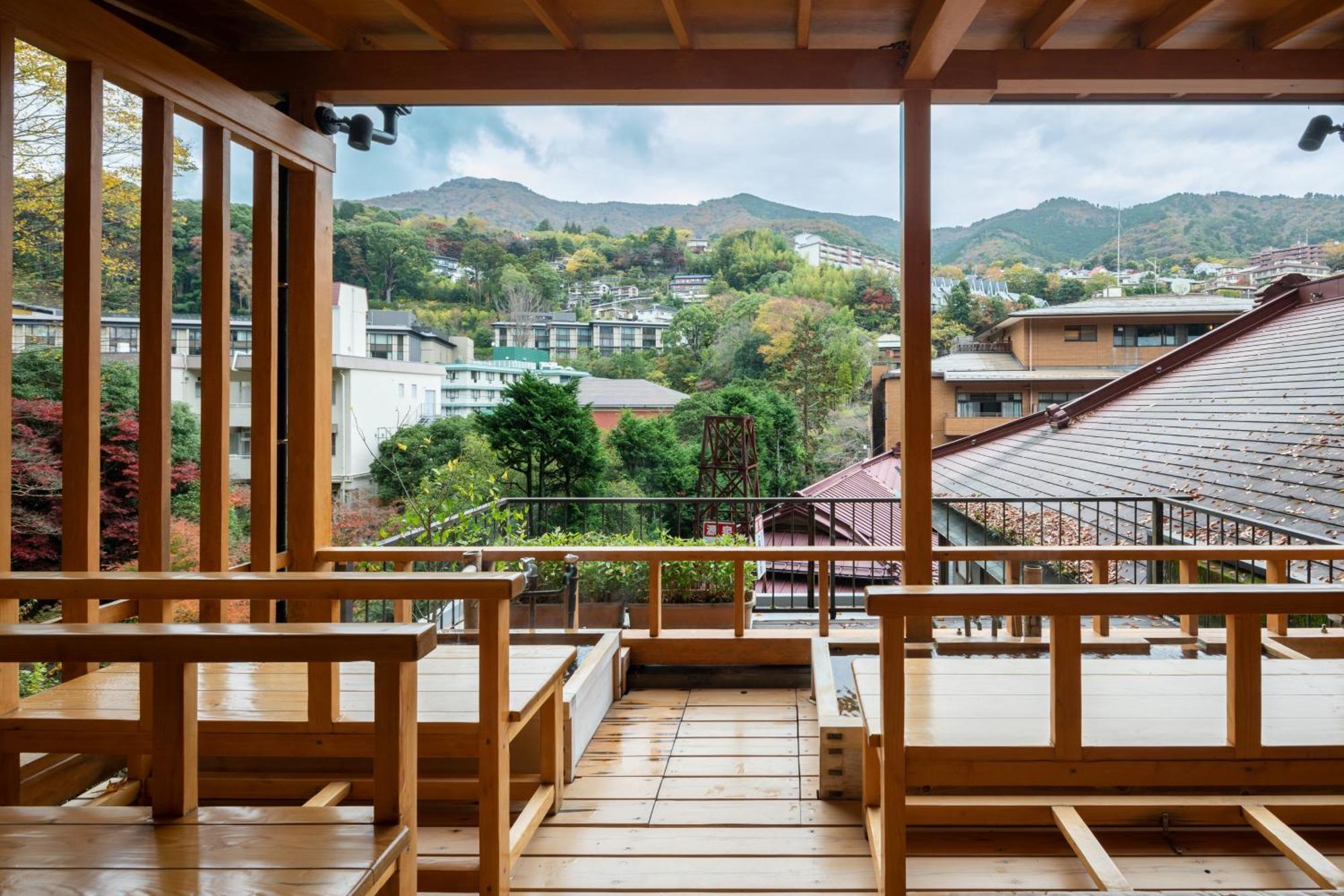 Gensen Uenoya Hotell Yugawara Exteriör bild